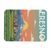 Fresno California Central Valley Magnet (Horizontal)