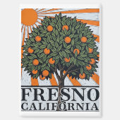 Fresno California Central Valley Magnet (Vorderseite)