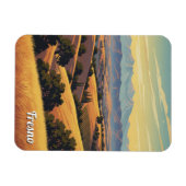 Fresno California Central Valley Magnet (Horizontal)