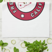 Fresno California Küchentuch (Gefaltet)