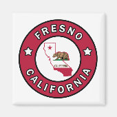 Fresno California Magnet (Vorne)