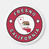 Fresno California Magnet (Vorne)