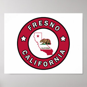 Fresno California Poster