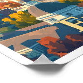 Fresno California Poster (Ecke)