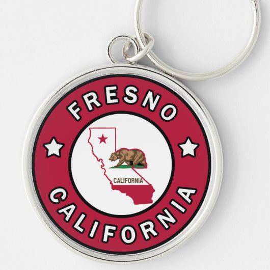 Fresno California Schlüsselanhänger (Vorne)