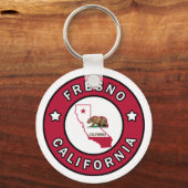 Fresno California Schlüsselanhänger (Vorderseite)