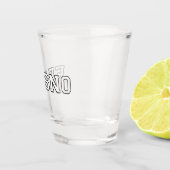 Fresno California Schnapsglas (Rechts)