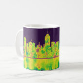 Fresno California Skyline Kaffeetasse (Vorderseite Links)