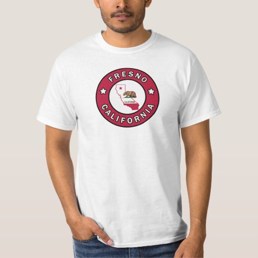 Fresno California T-Shirt (Vorderseite)