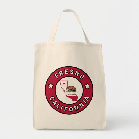 Fresno California Tragetasche (Vorne)