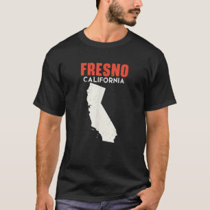 Fresno California USA Staat America Travel Califor T-Shirt
