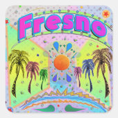 Fresno Calm Desire Sticker (Vorderseite)