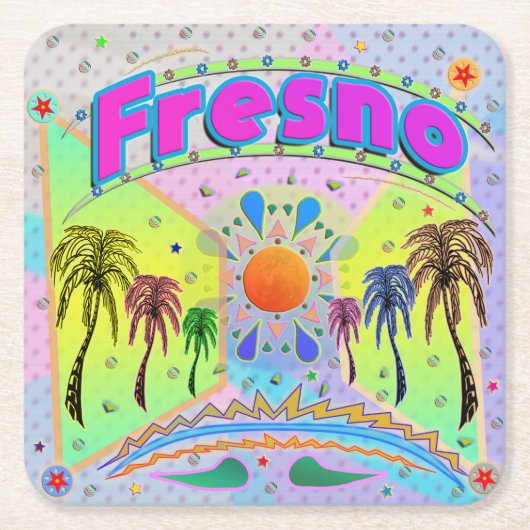 Fresno Calm Desire Untersetzer (Vorderseite)