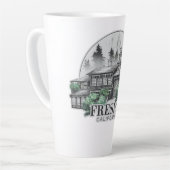 Fresno City California USA Milchtasse (Linke Ecke)