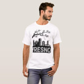 Fresno City California USA T-Shirt (Vorne ganz)