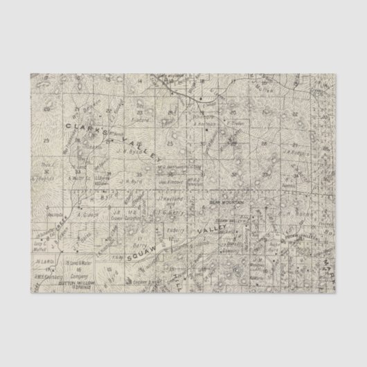 Fresno County, Kalifornien 26 Seidenpapier (Vorderseite)