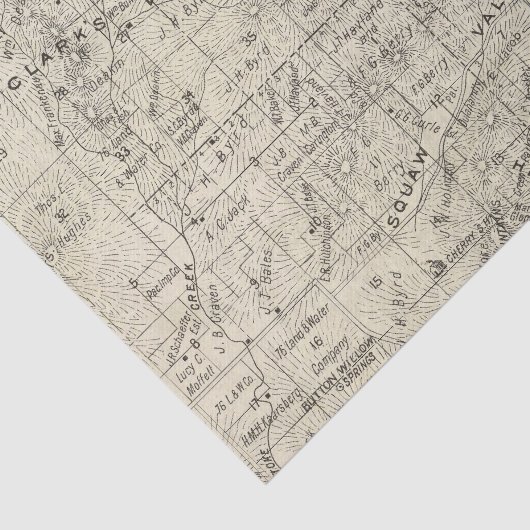 Fresno County, Kalifornien 26 Seidenpapier (Ausschnitt)