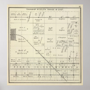 Fresno County, Kalifornien Poster
