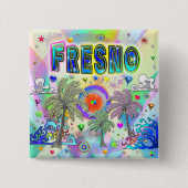 Fresno Deep Dream Button (Vorderseite)