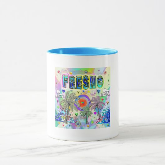 Fresno Deep Dream Tasse (Zentrum)