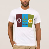 Fresno-Flaggen-T - Shirt (Vorderseite)