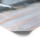 Fresno Galloway Bull Poster (Ecke)