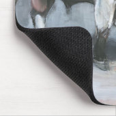 Fresno Galloway Stier Mousepad (Ecke)