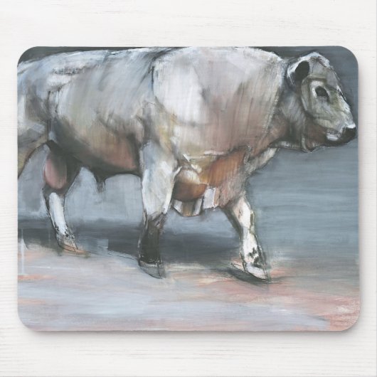 Fresno Galloway Stier Mousepad (Vorne)