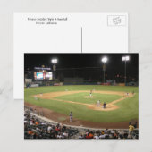 Fresno Grizzlies Baseball Postkarte (Vorne/Hinten)