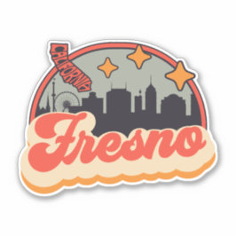 Fresno, Kalifornien Aufkleber