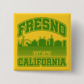 Fresno, Kalifornien Button (Vorderseite)