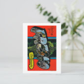 Fresno, Kalifornien - Große Buchstabenszenen Postkarte (Stehend Vorderseite)