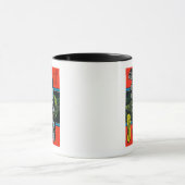 Fresno, Kalifornien - Große Buchstabenszenen Tasse (Zentrum)