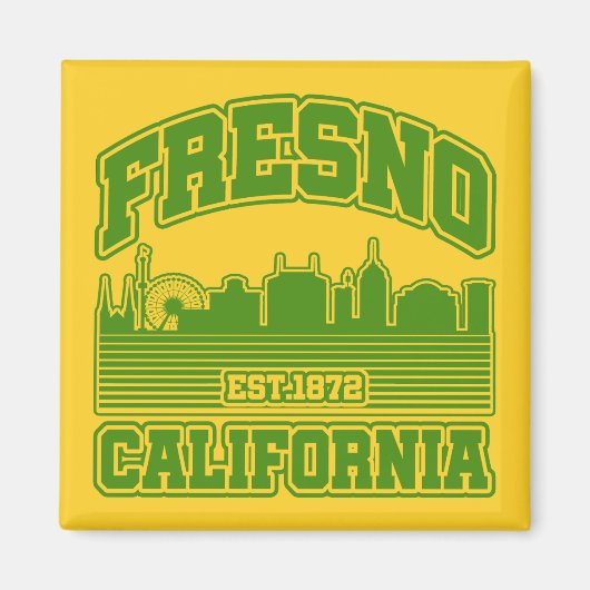 Fresno, Kalifornien Magnet (Vorne)