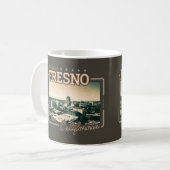 FRESNO KALIFORNIEN - STADT FRESNO CA KAFFEETASSE (Vorderseite Links)