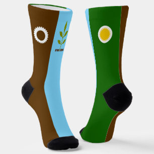 Fresno (Kalifornien) Stadtflagge Socken
