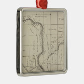 Fresno Landkreis, Kalifornien 2 Silbernes Ornament (Rechts)