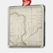 Fresno Landkreis, Kalifornien 2 Silbernes Ornament (Links)