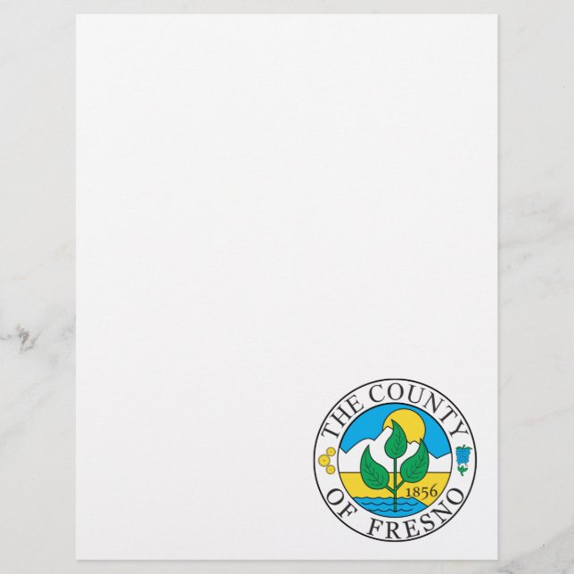 Fresno Landkreis Siegel (Vorderseite)