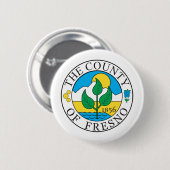 Fresno Landkreis Siegel Button (Vorne & Hinten)