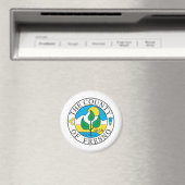 Fresno Landkreis Siegel Magnet (In Situ (Geschirrspüler))