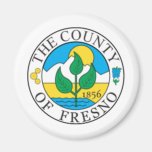 Fresno Landkreis Siegel Magnet