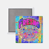 Fresno Magnet kosmische Einheit (Vorderseite/Rückseite)