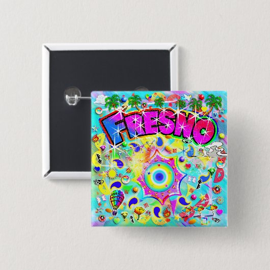 Fresno Mystic Dance Button (Vorne & Hinten)