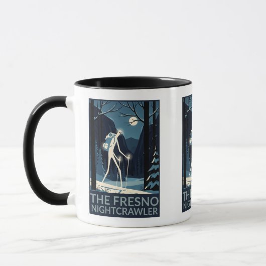 Fresno Nightcrawler Cryptid Becher Tasse (Links)