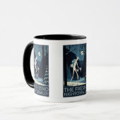 Fresno Nightcrawler Cryptid Becher Tasse (Vorderseite Links)