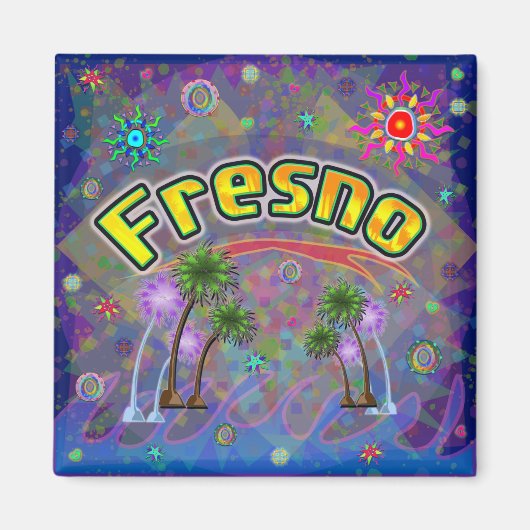 Fresno Noble Voyage Magnet (Vorne)