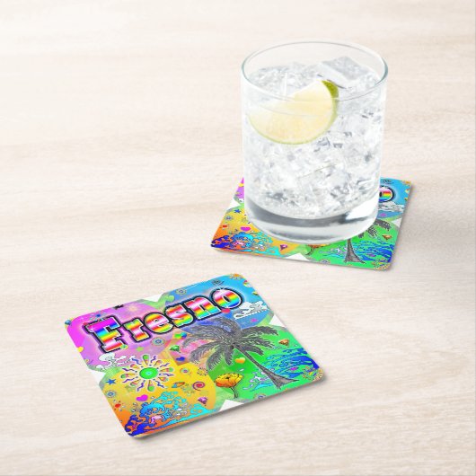 Fresno Quadro Seasons Untersetzer (Vor Ort)