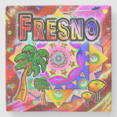 Fresno Tropical Friends Untersetzer (Vorderseite)