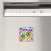 Fresno-Urlaub Zielmagnet Magnet (In Situ (Geschirrspüler))